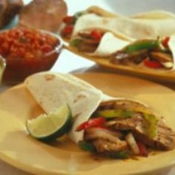 Pork Tenderloin Fajitas