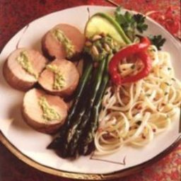 Pork Tenderloin with Cilantro-Lime Pesto