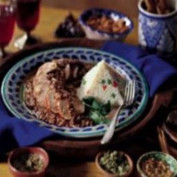 Pork Tenderloin With Classic Mole Sauce