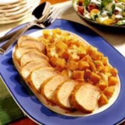 Pork Tenderloin with Roasted Sweet Potatoes