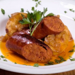 Portuguese Roasted Chouriço and Potatoes Recipe