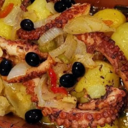 Portuguese Roasted Octopus (Polvo Assado) Recipe