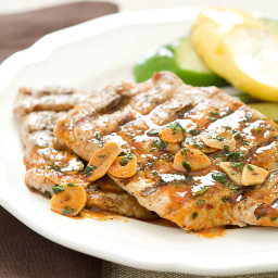 Portuguese-Style Grilled Pork Cutlets