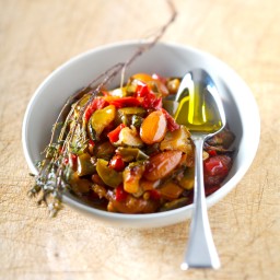 Portuguese Vegetable Medley with Almonds