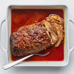 Pot Roast Brisket With Harissa and Spices