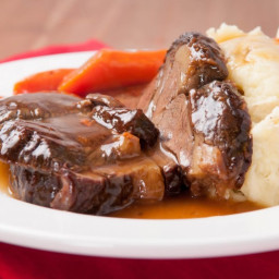 Pot Roast With Cola, Onion Soup, And Chili Sauce