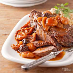 Pot Roast with Fruit and Chipotle Sauce