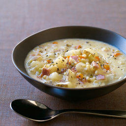Potato and Canadian Bacon Slow Cooker Chowder