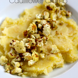 Potato and Parsnip Mash with Cauliflower Crumb