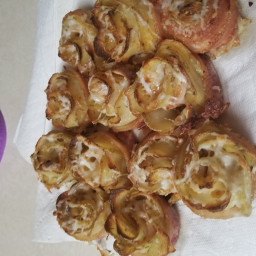 Potato Bacon Blossoms