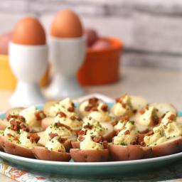 Potato Deviled Eggs Recipe by Tasty
