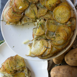 Potato Galette: A Gluten Free, Vegan, 3 Ingredient Dish