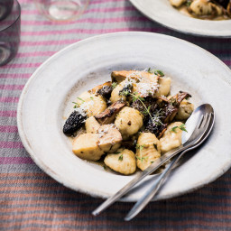 Potato Gnocchi with Mushroom Ragù