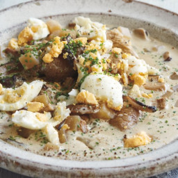 Potato, Mushroom and Caraway Seed Soup