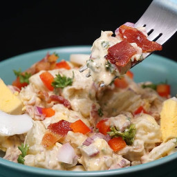 Potato Salad with Bacon and Eggs (Instant Pot or Stovetop)