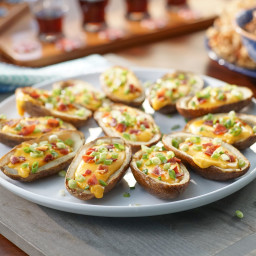Potato Skins with Beer Cheese