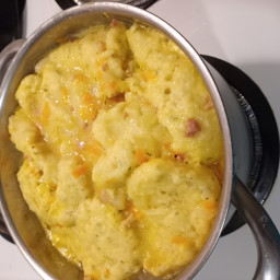 Potato Soup with dumplings