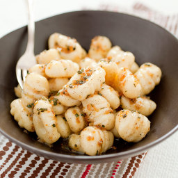 Potato Gnocchi with Browned Butter and Sage