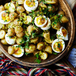 Potato Salad with 7-Minute Eggs and Mustard Vinaigrette