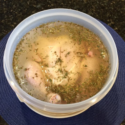 Poultry Brine with Apple Juice