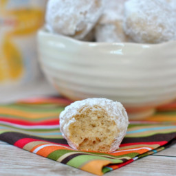 Powdered Sugar Donut Holes