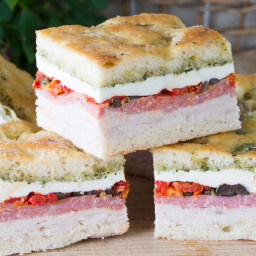 Pressed Italian Picnic Sandwiches