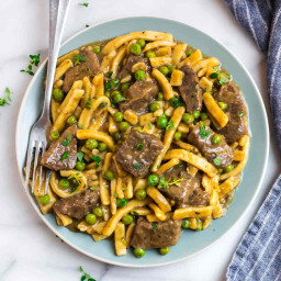 Pressure Cooker Beef and Noodles