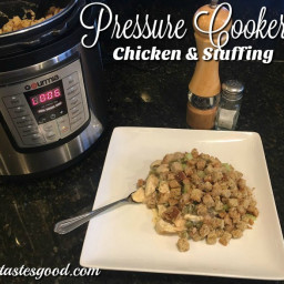 Pressure Cooker Chicken & Stuffing