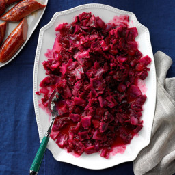 Pressure Cooker Cranberry-Apple Red Cabbage