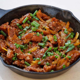 Pressure Cooker Dae Ji bulgogi Korean Spicy Pork