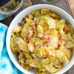 Pressure Cooker Fried Cabbage
