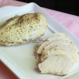 Pressure Cooker Perfectly Poached Chicken Breasts