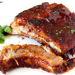 Pressure Cooker Ribs with BBQ Sauce