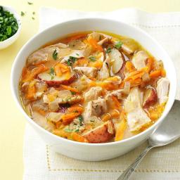 Pressure Cooker Spring-Thyme Chicken Stew