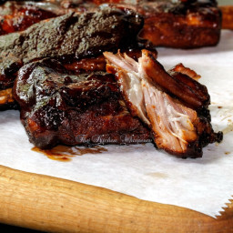 Pressure Cooker St. Louis Ribs with Whiskey BBQ Sauce