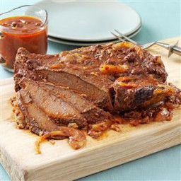 Pressure Cooker Sweet and Sour Brisket