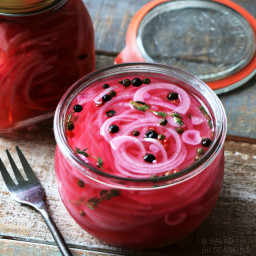 Pretty Pickled Onions