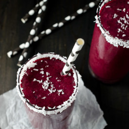 Pretty Coconut and Raw Beet Smoothie