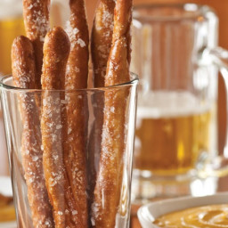 Pretzel Rods from 'Classic Snacks Made from Scratch' Recipe