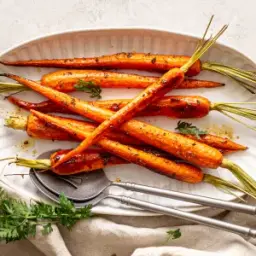 Pristine Roasted Carrots