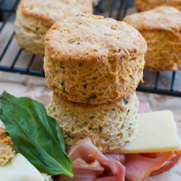 Prosciutto and Cheese Biscuits