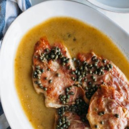 Prosciutto Chicken with Lemon and Capers