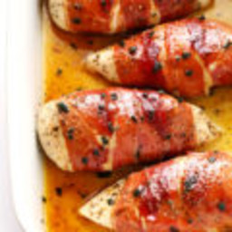 Prosciutto-Wrapped Baked Chicken