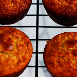 Protein Packed Banana Oatmeal Muffins