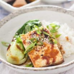 Protein-Packed Japanese Tofu Steak　豆腐ステーキ