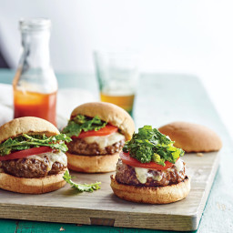 Provolone and Broccoli Rabe Beef Sliders