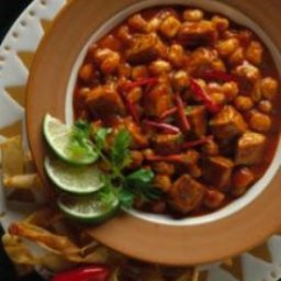 Pueblo Pork and Hominy Stew