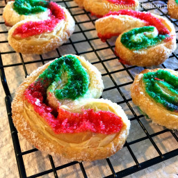 Puff Pastry Christmas Palmiers