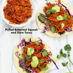 Pulled Butternut Squash Tacos