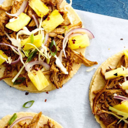 Pulled Pork Tacos with Pineapple Slaw